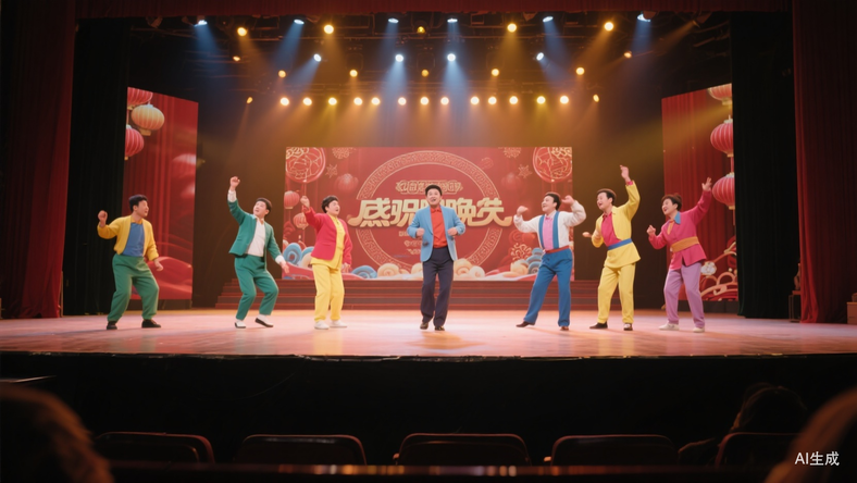 今年春晚,TA们比机器人还忙